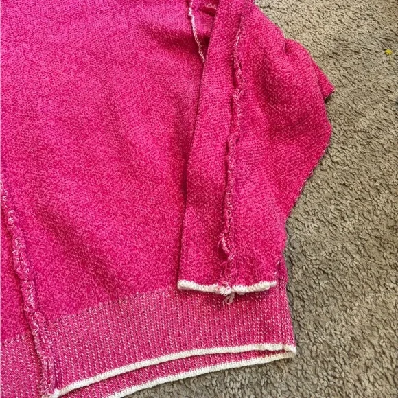 Zenana Outfitters Fuchsia Turtleneck Sweater - Picture 6 of 8
